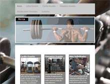 Tablet Screenshot of gymtotal.es